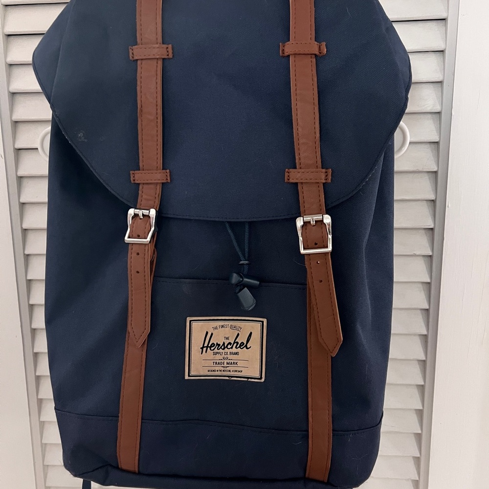 Herschel Supply Company Blue and Brown Classic Backpack